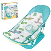 Cadeira de Balanço para Banho Infantil Deluxe Encosto Acolchoado Verde Cadeira de Balanço para Banho Infantil Deluxe Encosto Acolchoado Verde