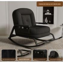 Cadeira de balanço reclinável com 5 posições de ajuste tomate mcc-p025
