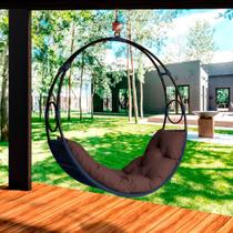 Cadeira de Balanço Suspenso Lua Nova Corda Náutica