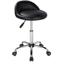 Cadeira de banco de salão Yaheetech Hidráulica Ergonômica com Encosto Cadeira de banco de salão Yaheetech Hidráulica Ergonômica com Encosto