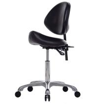 Cadeira de banco FRNIAMC Hydraulic Saddle Rolling Adjustable