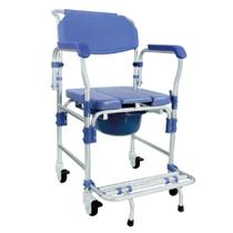 Cadeira de Banho Alumínio Desmontável D60 Conforto, Praticidade e Segurança