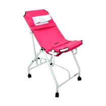 Cadeira de Banho Alumínio Dobrável e Reclinável para 80 kg modelo Enxuta Juvenil - Vanzetti