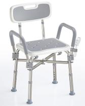 Cadeira de Banho Bluelog Reforçada - Suporta até 227kg - com Braços Cadeira de Banho Bluelog Reforçada - Suporta até 227kg - com Braços
