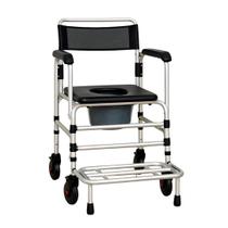 Cadeira de Banho Com Comadre Em Alumínio Até 140Kg Supermedy Conforto e Qualidade Cadeira de Banho Com Comadre Em Alumínio Até 140Kg Supermedy Conforto e Qualidade