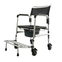 Cadeira de Banho Com Comadre Em Alumínio Até 140Kg Supermedy Conforto e Qualidade