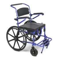 Cadeira de Banho D70 em Alumínio até 200 kg Assento 51cm Dellamed