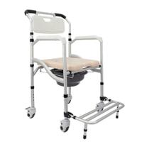 Cadeira de Banho Desmontável em Alumínio para 110 kg Verona modelo 1410 - Praxis