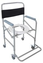 Cadeira De Banho Higiênica Aço Dobrável 100 Kg Dellamed D40
