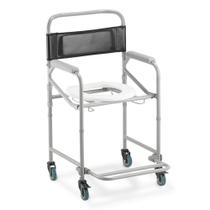 Cadeira de Banho Higiênica Dobrável Aço D40 Dellamed 120kg