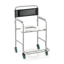 Cadeira de banho higiênica dobrável dellamed d30 até 100kg