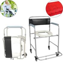 Cadeira De Banho Higiênica Modelo D30 Até 100kg Dellamed