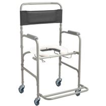 Cadeira de Banho Idoso Adulto Dobravel Higienica 100kg Aço