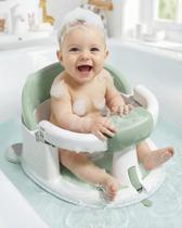 Cadeira de banho para bebê ONTHEWEI antiderrapante com ventosas