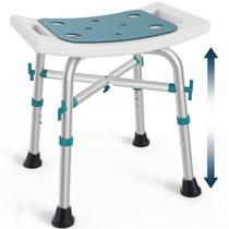 Cadeira de Banho Pelegon com Altura Ajustável (160-180kg) - Cor Teal Cadeira de Banho Pelegon com Altura Ajustável (160-180kg) - Cor Teal