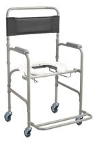 Cadeira de banho pro100 higienica dobravel em aco ate 100kg - procirurgica Cadeira de banho pro100 higienica dobravel em aco ate 100kg - procirurgica