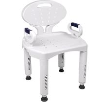 Cadeira de banho Vaunn Medical Bath Seat com braços e encosto acolchoados