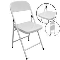 Cadeira De Bar Restaurante Dobrável Aço Ferro Antiferrugem