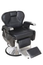 Cadeira de Barbeiro Colorado Prime Encosto Reclinável Cor Preto