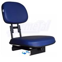 Cadeira De Barco Para Piloteiro Estofada Giratória Dobrável - Artmetal