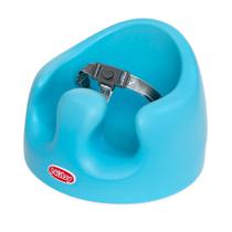 Cadeira de bebê portátil Nuby My Floor Seat com cinto de segurança azul Cadeira de bebê portátil Nuby My Floor Seat com cinto de segurança azul