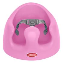 Cadeira de bebê portátil Nuby My Floor Seat com cinto de segurança rosa Cadeira de bebê portátil Nuby My Floor Seat com cinto de segurança rosa