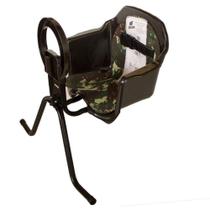 Cadeira De Bicicleta Bike Dianteira Frontal Cadeirinha Luxo Preta Oferta - Pojda