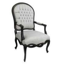 Cadeira de Braço Poltrona Trançados Tecido Branco Luxo Cadeira de Braço Poltrona Trançados Tecido Branco Luxo