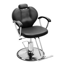 Cadeira de Cabeleireiro Barbeiro Profissional Giratória CB-101 Best Chair Reclinável Conforto Premium