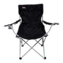 Cadeira De Camping Dobrável Reforçada Com Porta Copo E Bolsa para Transporte Alvorada Nautika Ntk