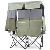 Cadeira de Camping Dupla Huskfirm com Toldo para 2 Pessoas Cadeira de Camping Dupla Huskfirm com Toldo para 2 Pessoas
