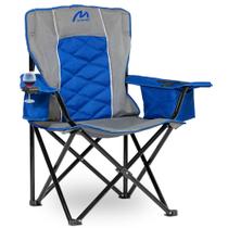 Cadeira de Camping Matrasco Oversized Acolchoada Suporta 204 kg com Cooler Integrado Cadeira de Camping Matrasco Oversized Acolchoada Suporta 204 kg com Cooler Integrado