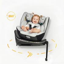 Cadeira de carro isofix 360 com ancora gio confort max ragaluma cinza Cadeira de carro isofix 360 com ancora gio confort max ragaluma cinza