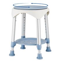 Cadeira de chuveiro KSITEX, altura ajustável de 6 níveis, 300 libras Cadeira de chuveiro KSITEX, altura ajustável de 6 níveis, 300 libras