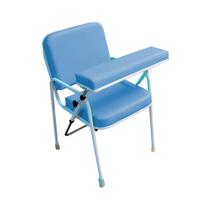 Cadeira de Coleta de Sangue Comfort Com Suporte de Braço Frontal Azul Céu