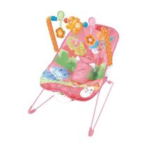 Cadeira De Descanço para Bebê com Balanço Vibratoria E Musical Rosa Zippy Toys PF24282