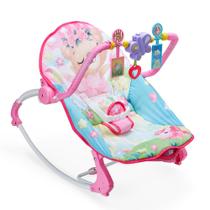 Cadeira de Descanso Bebê Musical Spring Balanço 2 Níveis Reclinação Vibratória até 18kg Replay Kids