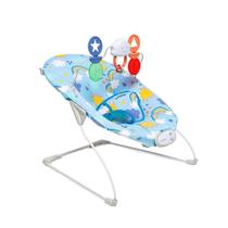 Cadeira de Descanso Bouncer Relax com Brinquedo Azul Voyage