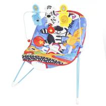 Cadeira de Descanso C/ Vibração e Musica Para Bebes Azul BW093AZ Importway