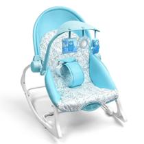 Cadeira de Descanso e Balanço Seasons 0-18kgs Azul Multikids Baby - BB215