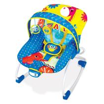 Cadeira de Descanso Infantil Musical e Vibratória Rocker Coruja Azul Mastela 18kg