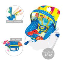 Cadeira de Descanso Infantil Reclinável Musical Criança Vibratória Rocker Mastela - até 18kg Cadeira de Descanso Infantil Reclinável Musical Criança Vibratória Rocker Mastela - até 18kg