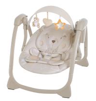 Cadeira de Descanso Mastela Urso Balanço Automático Musical e Dobrável com Timer_11kg
