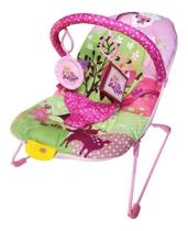Cadeira de Descanso Musical e Vibratória Soft Ballaggio Rosa - Color Baby