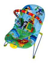 Cadeira de Descanso Musical e Vibratória Soft Ballagio Color Baby Azul - Colorbaby