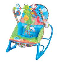 Cadeira De Descanso Musical Funtime Até 18Kgs Azul-Maxi Baby