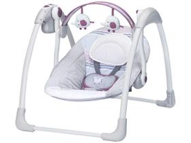 Cadeira de Descanso para Bebê Automática Musical Lilás Plush Toys Mastela 6505 Ibimboo 11 kg
