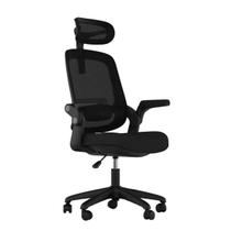 Cadeira de Escritório Astra Giratória Preta Elements Ergonômica Reclinável Cadeira de Escritório Astra Giratória Preta Elements Ergonômica Reclinável