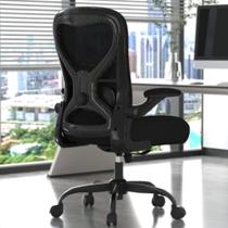 Cadeira de Escritório CASASIO Ergonômica com Apoio Lombar e Encosto em Tela