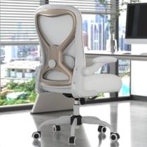 Cadeira de Escritório CASASIO Ergonômica com Suporte Lombar em Tela e Apoios de Braço Rebatíveis Cadeira de Escritório CASASIO Ergonômica com Suporte Lombar em Tela e Apoios de Braço Rebatíveis